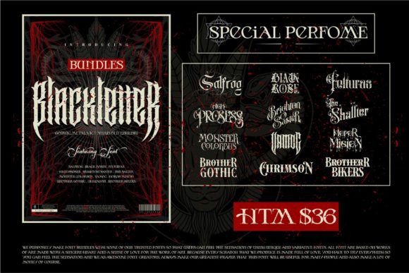 Bundles Blackletter: Unlocking Dramatic Design with a Classic Font Collection
