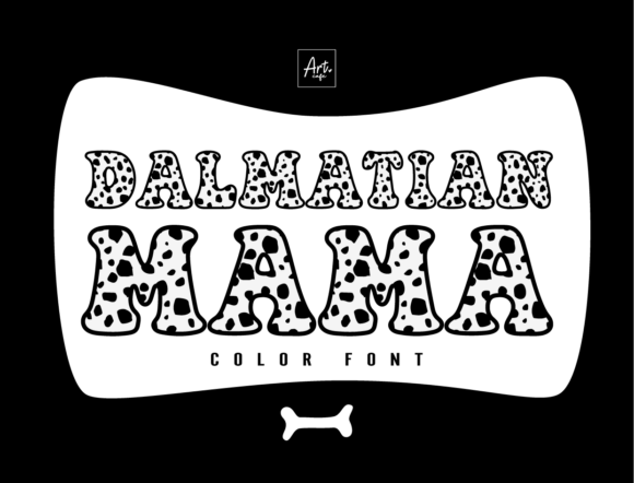 Dalmatian Mama: Strategic Typography for Playful Branding