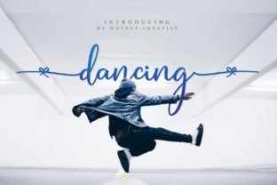 Dancing: The Handwritten Font Capturing the Pulse of Modern Authenticity