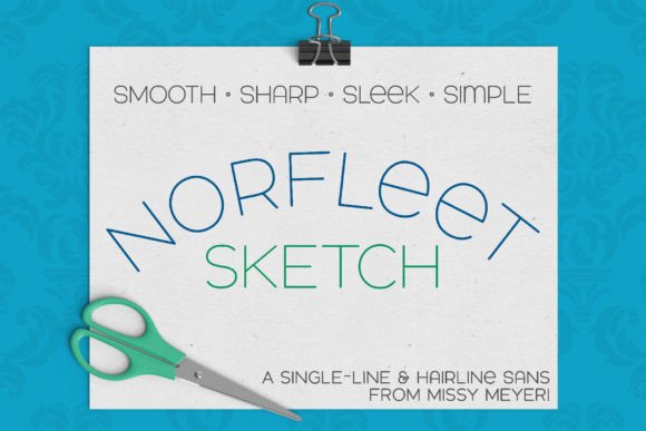 Decoding Norfleet Sketch Single Line: A Guide to Precision Typography for Digital Fabrication