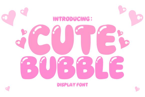Infusing Joy into Design: The Power of Cute Bubble Font