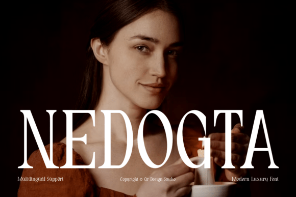 Nedogta: Defining Modern Luxury Through Typographic Contrast and Clarity