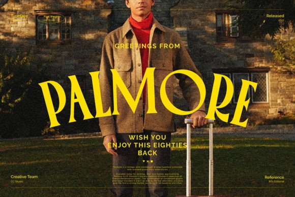 Palmore: A Vintage Typeface with Modern Punch