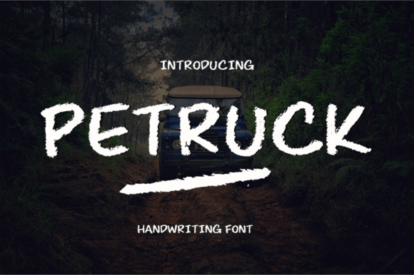 Petruck: The Handwritten Font for Authentic Design