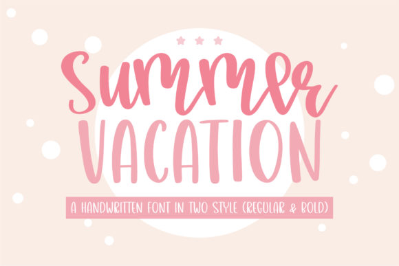 The Allure of the Summer Vacation Font: A Designer's Guide